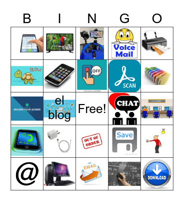La tecnologia Bingo Card