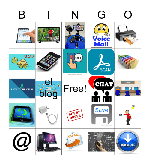 La tecnologia Bingo Card