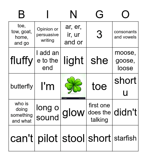 Show What you Know - March  15-19, 2021 Bingo Card