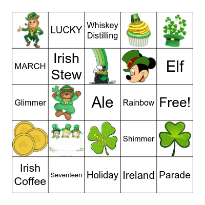 Diligent - St. Pats 2 Bingo Card