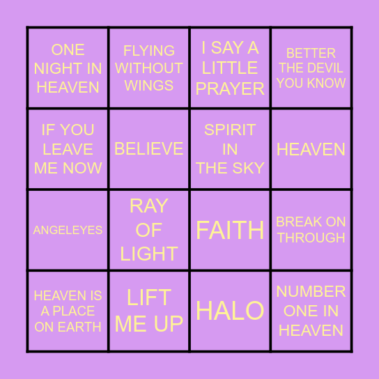 MYSTIC DISCO DISCO BINGO BINGO Card