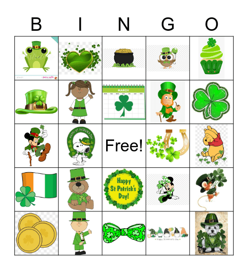 HAPPY ST. PATRICKS DAY! Bingo Card