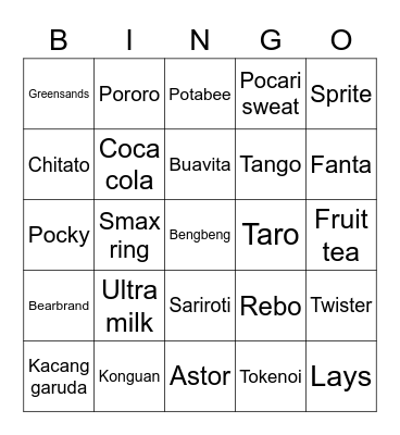 Indo13march Bingo Card