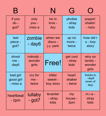 Sunshine_Stay2 Bingo Card