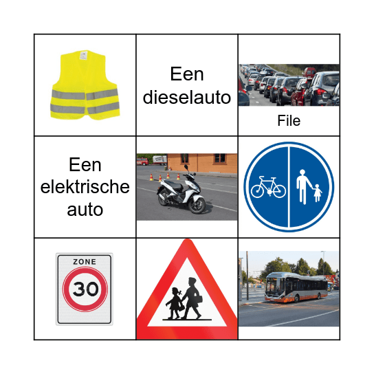 Mobilitietsbingo Card