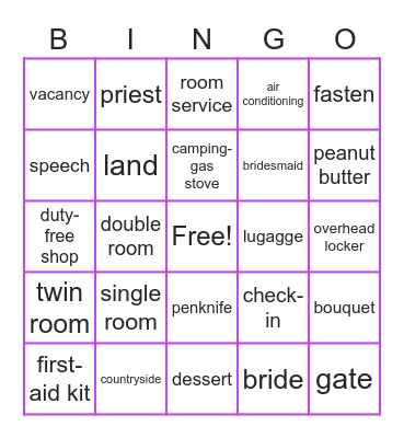 Review Bingo Card