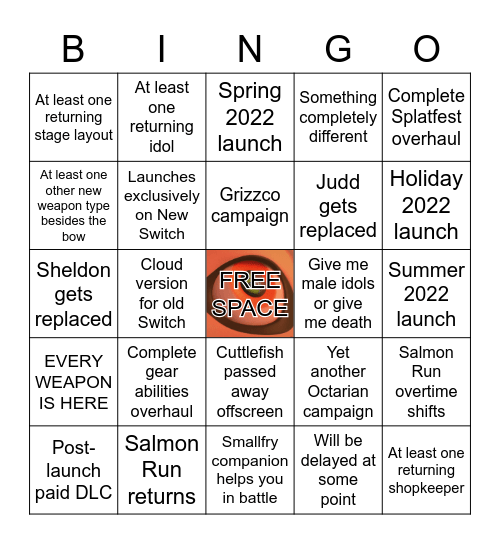 DKD3's Sploon 3 BINGO Card