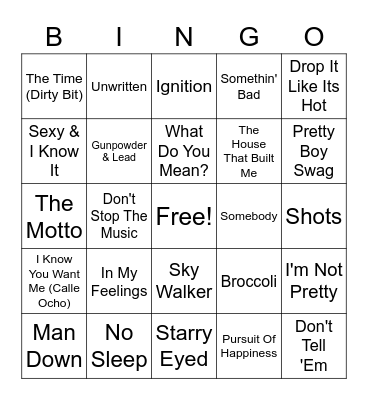 Happy Birthday Kristin #1 Bingo Card
