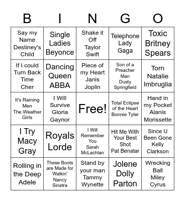 March 17th Pt2 Bingo Card