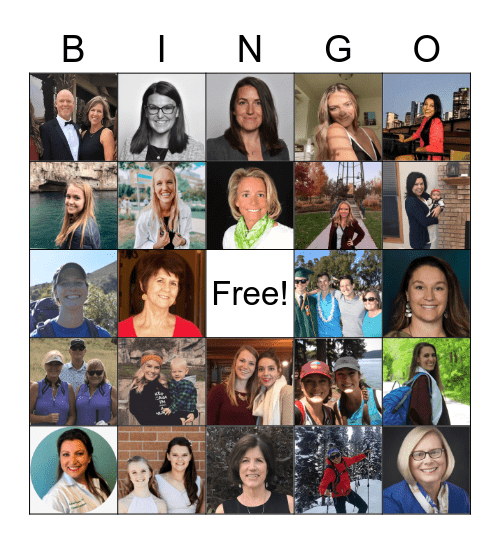 Jennifer Wedding Shower Bingo Card