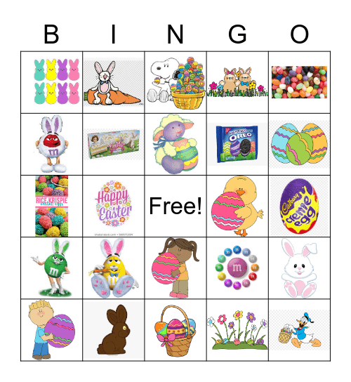 HAPPY EASTER! Bingo Card