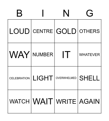 FOUNTAINS OF UKE! Bingo Card