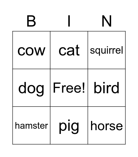 ITHAKA test Bingo Card