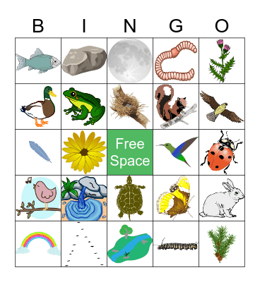 Spring Bingo Card