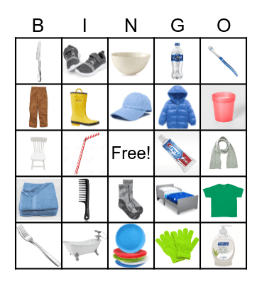 ADL Bingo Card