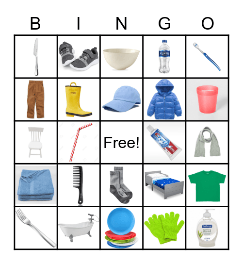 ADL Bingo Card