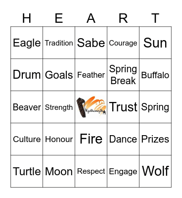 Visions and Voices BINGO Card