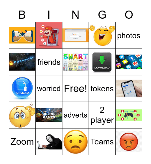 Digital Citizen Bingo Card