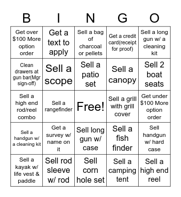 SPRING INTO FUN Bingo Card