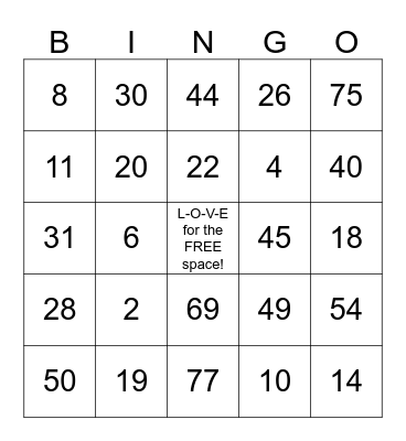 VALENTINE'S WEEK BINGO w/ At Home Healthcare! 02/9-13/2015 only! Blackout only & numbers faxed daily. Winners call Vera: 903.736.8657 Bingo Card