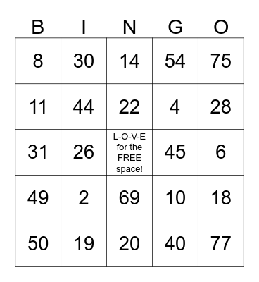 VALENTINE'S WEEK BINGO w/ At Home Healthcare! 02/9-13/2015 only! Blackout only & numbers faxed daily. Winners call Vera: 903.736.8657 Bingo Card
