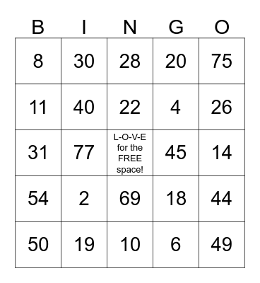 VALENTINE'S WEEK BINGO w/ At Home Healthcare! 02/9-13/2015 only! Blackout only & numbers faxed daily. Winners call Vera: 903.736.8657 Bingo Card