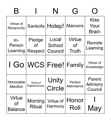 WCS Battle of the Bingo Card