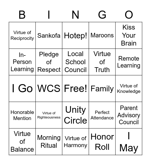 WCS Battle of the Bingo Card