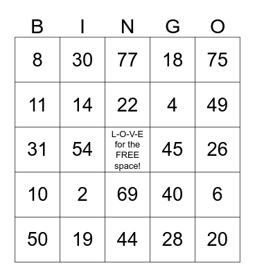 VALENTINE'S WEEK BINGO w/ At Home Healthcare! 02/9-13/2015 only! Blackout only & numbers faxed daily. Winners call Vera: 903.736.8657 Bingo Card