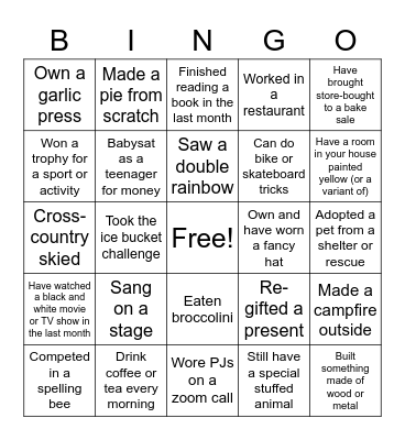 We will miss you Lindsey! Bingo Card