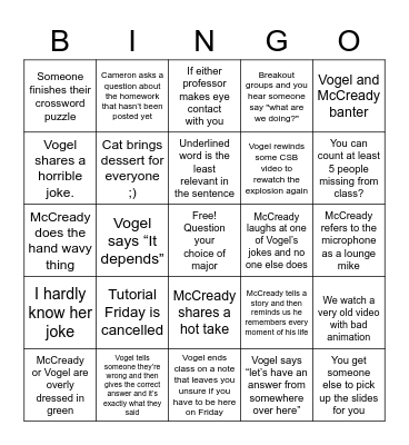 St. Patty's Day! Bingo Card