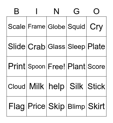 Fonix Bingo Card