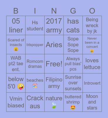 liakthv Bingo Card