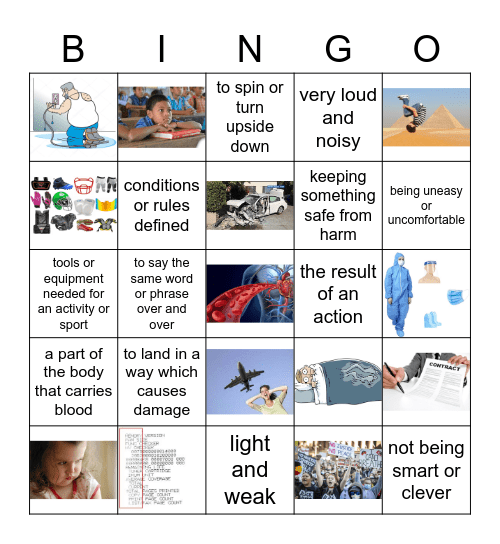 The Big Hill 2 Bingo Card