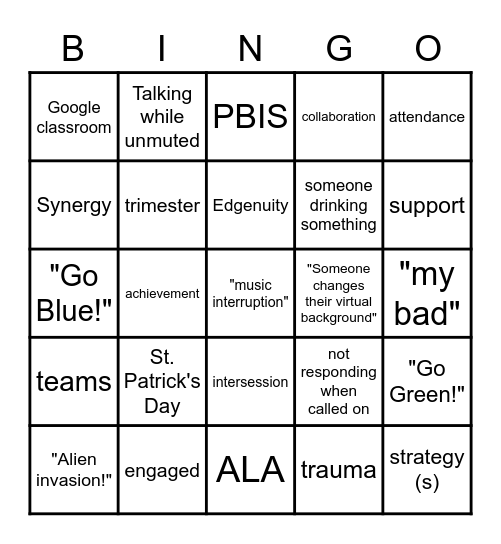 Human Relations Day BINGO Card