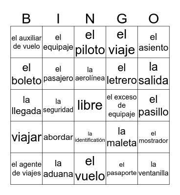 lotto Bingo Card