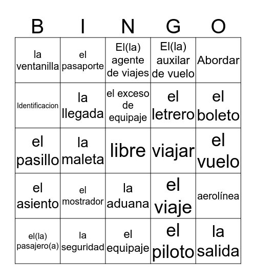 lotto Bingo Card