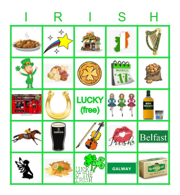 Happy St. Patrick's Day! Bingo Card