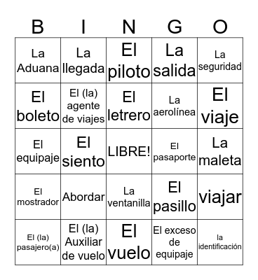 Lotto Bingo Card