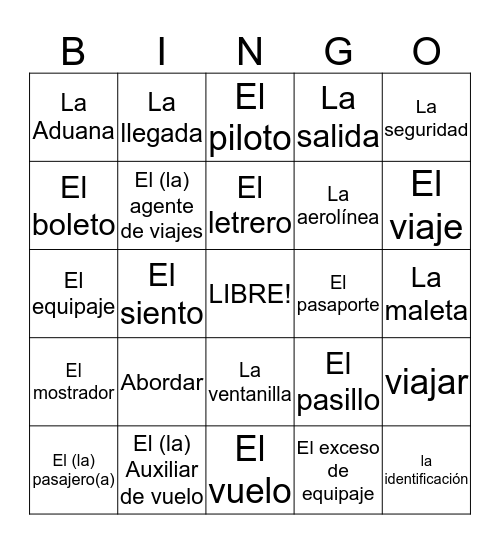 Lotto Bingo Card