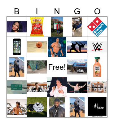 Diegos Bingo Card