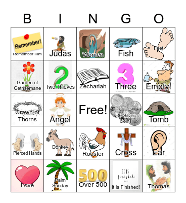 Easter Bingo! Bingo Card