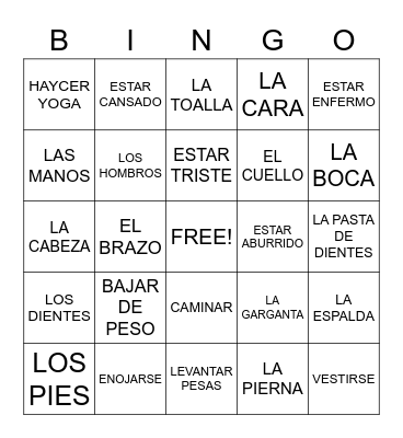 Loteria  Bingo Card