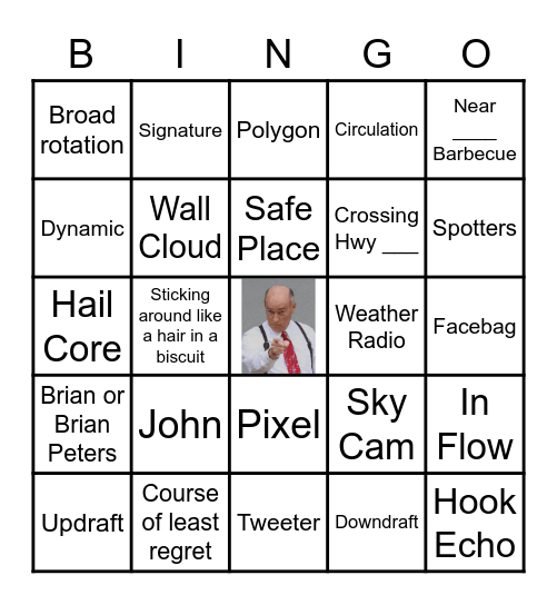 James Spann BINGO Card