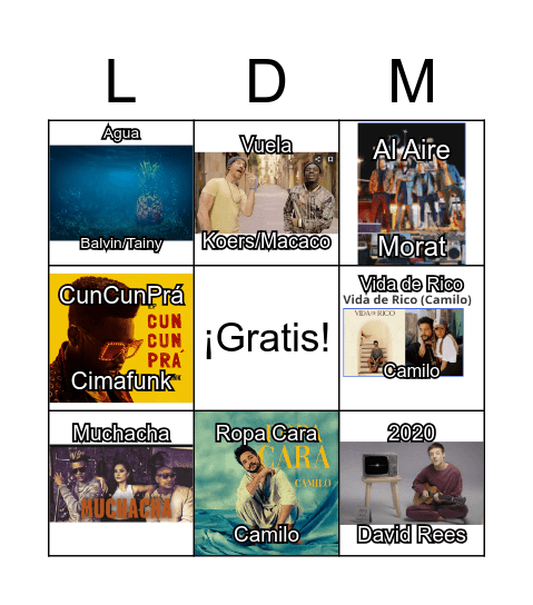 Locura de marzo: Elite 8 Bingo Card