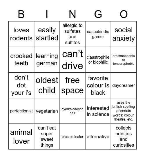 are you my clone? Bingo Card