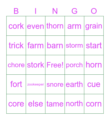FUN FRIDAY ACTIVITY Bingo Card
