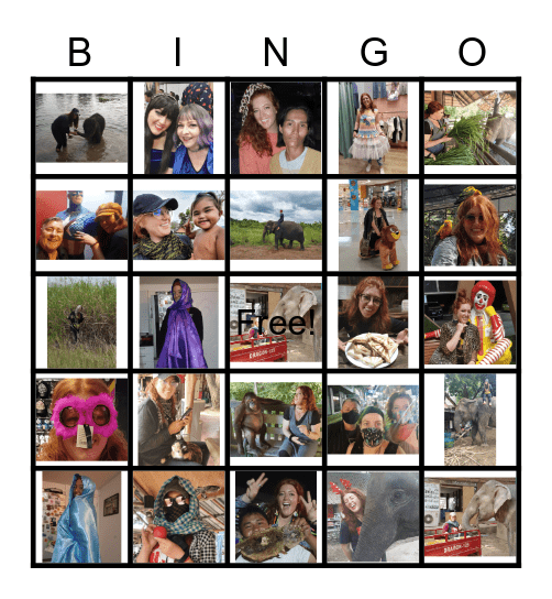 Lexi Bingo Card