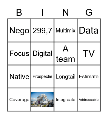 Quarterly Sales Meeting Bingo Card