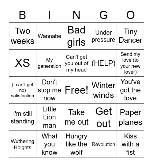 UK HUN? Bingo Card